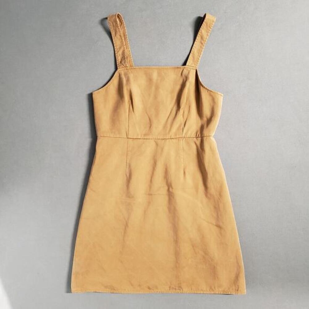 J.Crew Squareneck A-line Tank Dress in‎ Gramercy Twill Women's Size 6